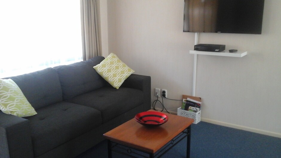 2 Bedroomed unit lounge