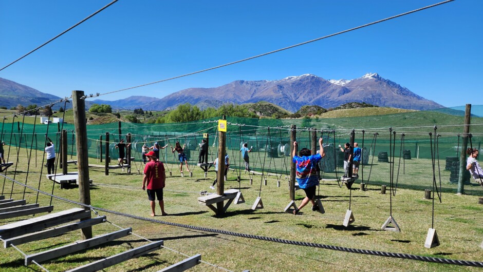 Ropes Challenge at The Playground