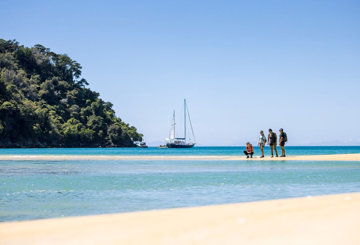 Explore the beautiful beaches and remarkable rock formations and encounter cheeky wildlife amidst beautiful Abel Tasman National Park. Find out how to plan your Great Walk.