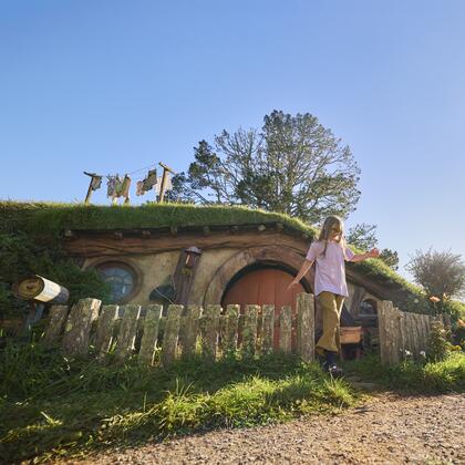 Feel "small" at Hobbiton 