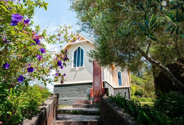 Visit Tikitiki on the East Cape for the specacular St Mary's Church.
