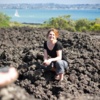 Discover volcanic rock and lava caves formed 600 years ago on Rangitoto Island