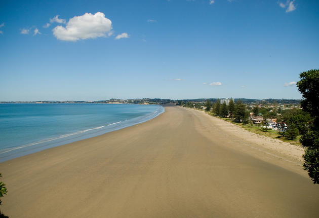 Orewa's long Pacific Ocean beach is a place for swimming, surfing and long, relaxing walks. The town centre has everything a visitor could need.