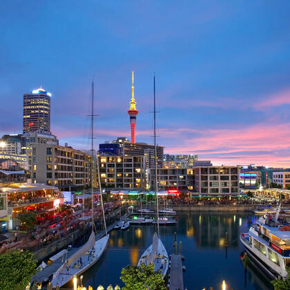 Whether you’re travelling with friends, catching up with locals or simply enjoying some quality time together, Auckland offers plenty of choice when it comes to waterfront dining.