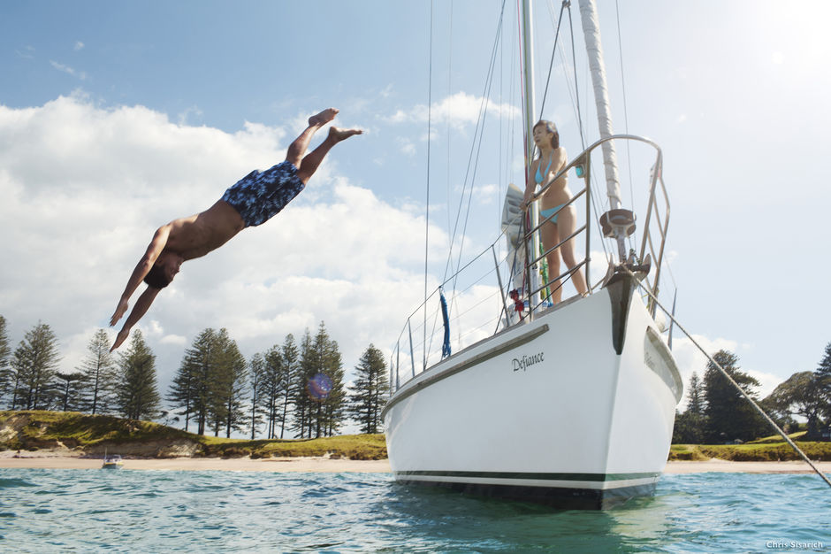 From downtown Auckland it's easy to get out on the water to explore the Hauraki Gulf Maritime Park.