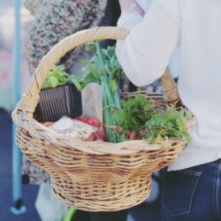 Fill a basket with delicious local fare before enjoying a picnic breakfast or lunch - Farmers&#039; Markets are a great way to spend a morning.
