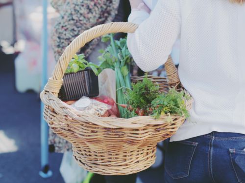 Fill a basket with delicious local fare before enjoying a picnic breakfast or lunch - Farmers&#039; Markets are a great way to spend a morning.