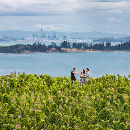 Enjoy over 20 unique wineries on a paradise island just 35mins by ferry from Auckland&#039;s CBD.