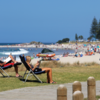 Beach life is the only life at Mount Maunganui in the Bay of Plenty.