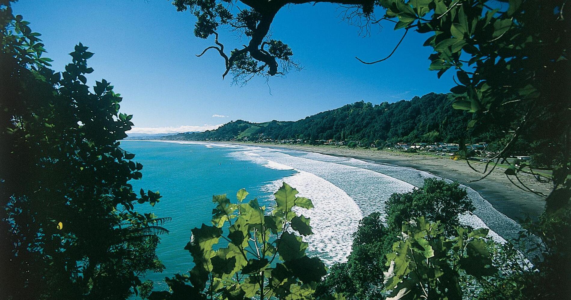 Ohope Beach and Ohiwa Harbour Bay of Plenty, New Zealand