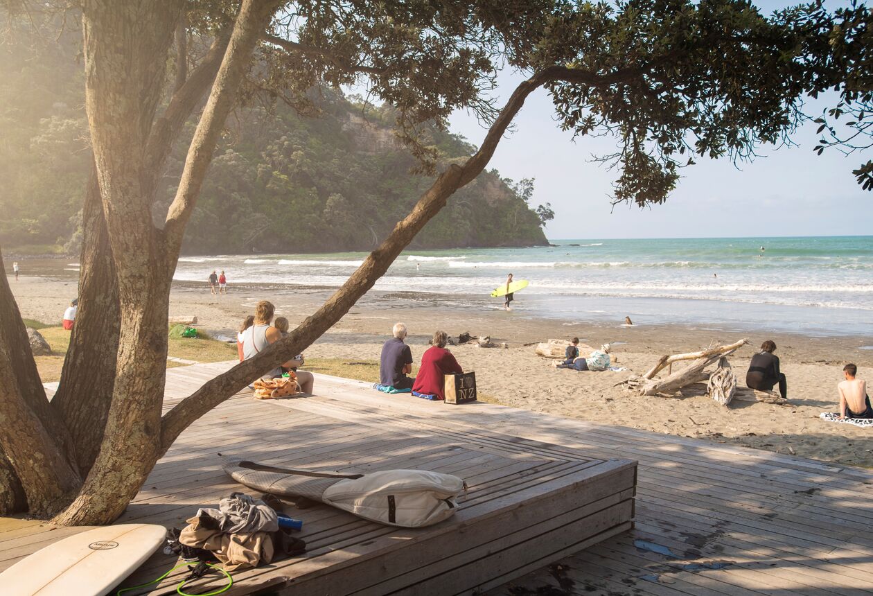 Luxuriate in the sun, sea and sand on beautiful Ōhope Beach or paddle a kayak around the bird nesting sites of Ōhiwa Harbour.