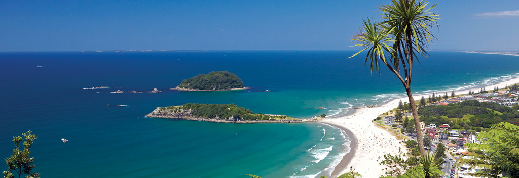 Hike to the summit of Mount Maunganui and be rewarded with vast coastal views of the Bay of Plenty.