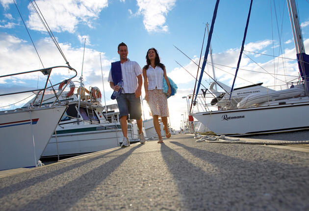 The Bay of Plenty is known for its beautiful coastline and marine life. Take a boat cruise and get out on the water to experience the magic for yourself.