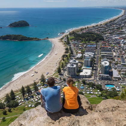 360 degree views of the Bay of Plenty