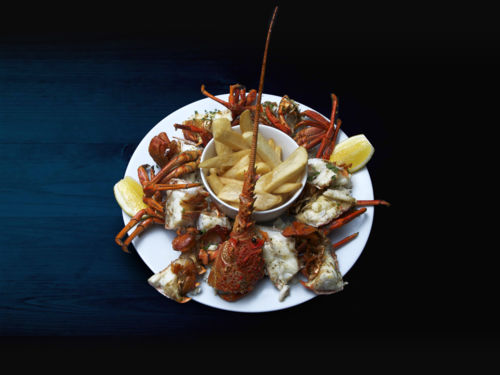 Crayfish plate Hotel Chatham