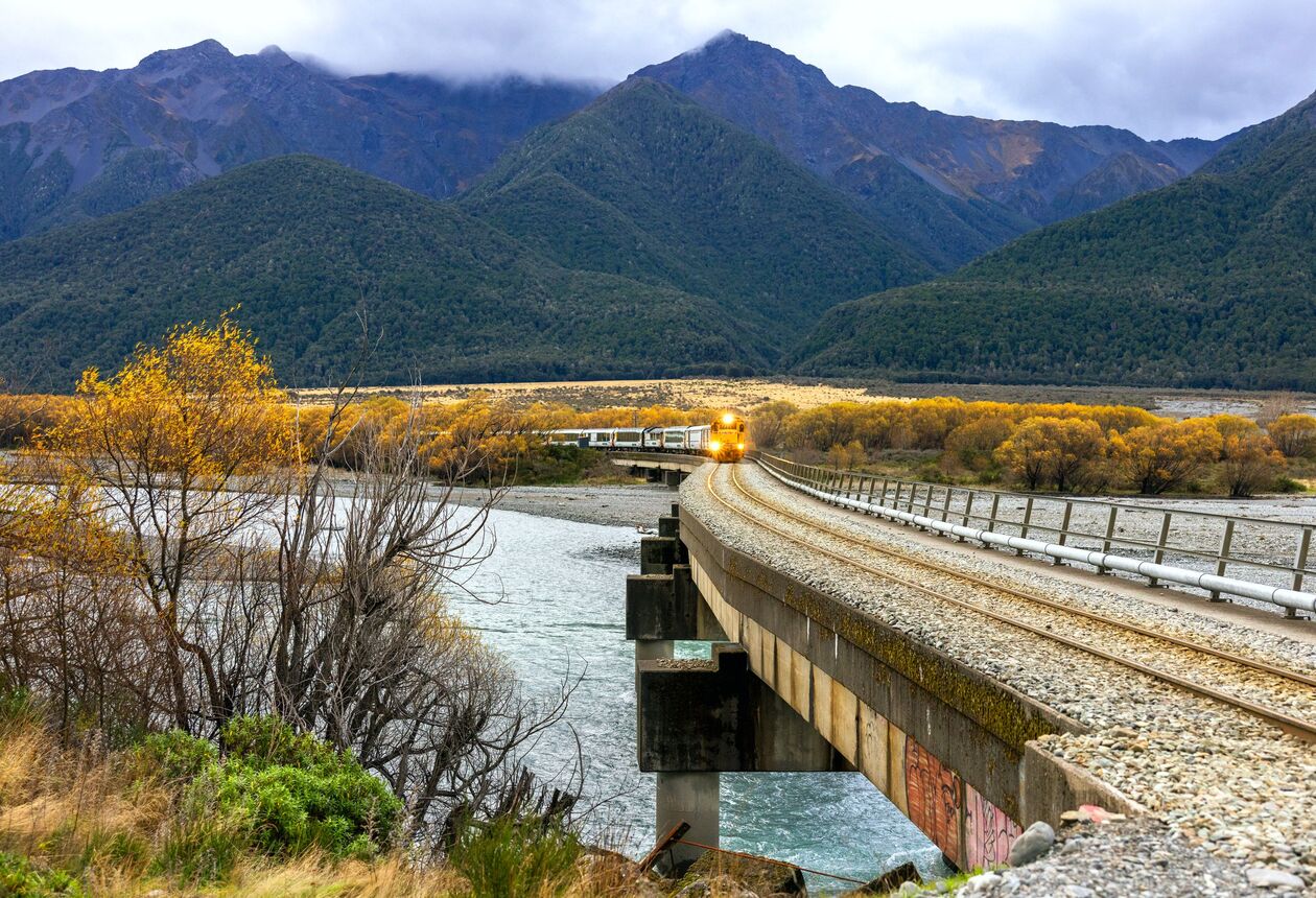 Discover the wonder of rail travel. Take rail journeys to many parts of New Zealand and explore a beautiful landscape in the relaxing comfort of a train car. Find out more about the Great Journeys by train across New Zealand.