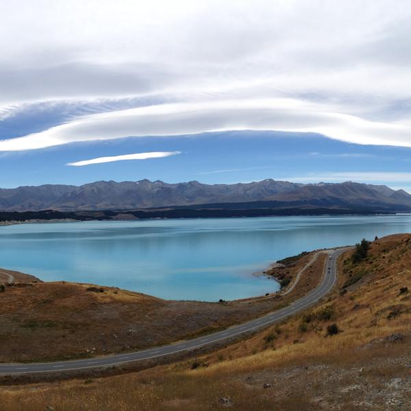 The Pukaki Kettlehole Track at Lake Pukaki.