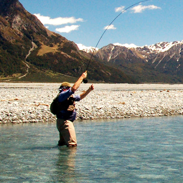 The fly fishing in Canterbury, New Zealand, is unmissable.