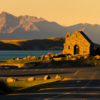 The Church of the Good Shepherd at Lake Tekapo is an iconic site.