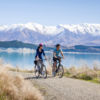 The Alps 2 Ocean Cycle Trail starts in Aoraki/Mount Cook National Park.