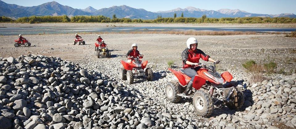 Quad biking with Hanmer Springs Attractions