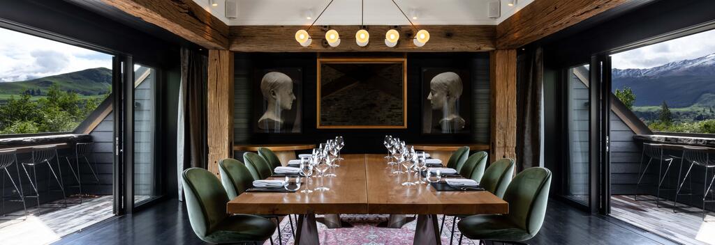 Private dining room Amisfield restaurant