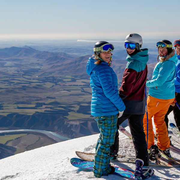 Mt Hutt skifield