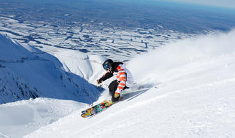 Enjoy epic rides down the slopes of Mt Hutt