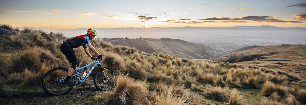 One of Christchurch&#039;s most-loved landscapes, the Port Hills, are home to amazing mountain biking tracks.