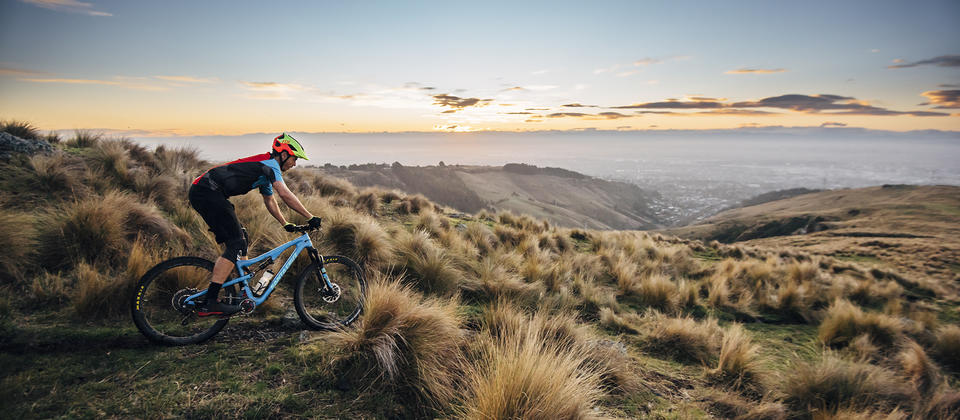One of Christchurch&#039;s most-loved landscapes, the Port Hills, are home to amazing mountain biking tracks.