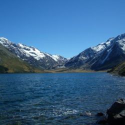 Beautiful Lake Tennyson on St James Station.