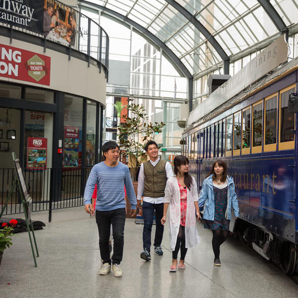 Ride the historic Christchurch Tram and enjoy the sites of the central city