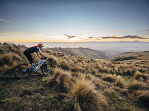 One of Christchurch&#039;s most-loved landscapes, the Port Hills, are home to amazing mountain biking tracks.