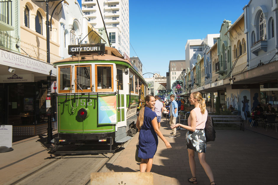 Enjoy a spot of shopping in Christchurch central.