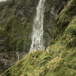 Dramatic landscapes, lush forest and turquoise lakes.