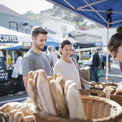 Enjoy scrumptious homemade goodies at Lyttelton Farmers&#039; Market, open every Saturday 10am - 1pm.