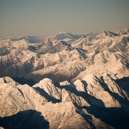 雄伟壮丽的南阿尔卑斯山（Southern Alps）。