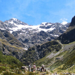 Bergblick im Arthur&#039;s Pass National Park