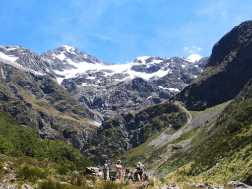 Bergblick im Arthur&#039;s Pass National Park