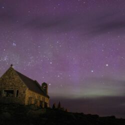 雲のないレイク・テカポの夜空はこの世のものとは思えないほどの美しさです