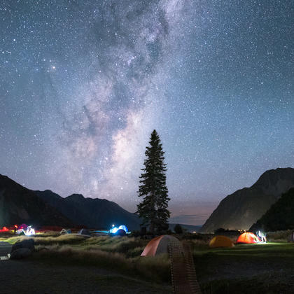 Stargazing in Mt Cook National Park