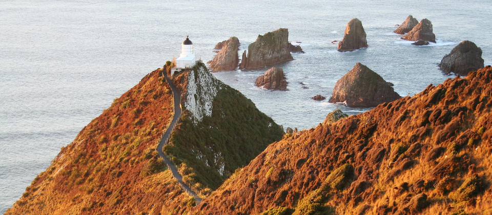 Nugget Point Lighthouse.