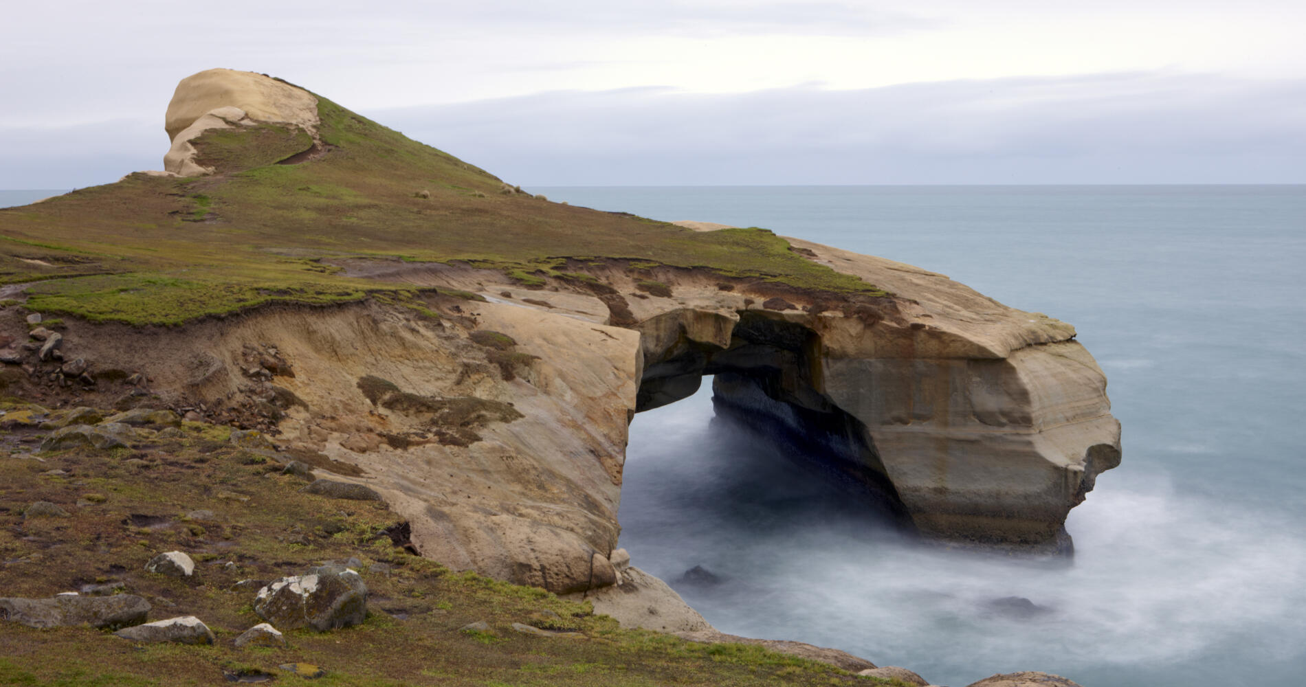 Tunnel Beach Walkway Dunedin, New Zealand