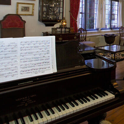 Olverston house was built between 1904 - 1906 &amp; contains the original contents of the Theomin family