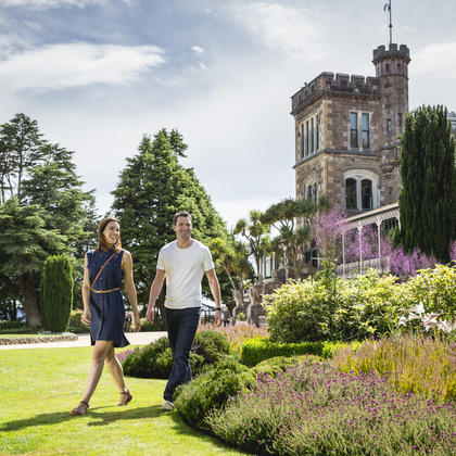 Exploring the historic Larnach Castle