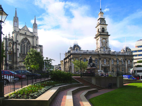 Town Hall and St Paul&#039;s Cathedral,