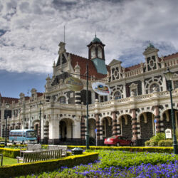 Der Bahnhof von Dunedin wurde 1906 eröffnet.