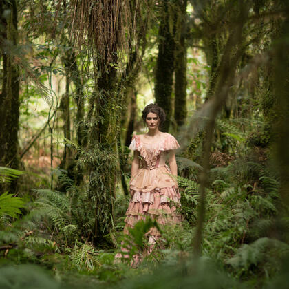 Film still on the set of The Luminaries