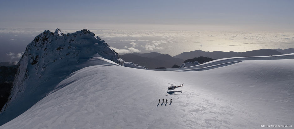 A snow landing adds an extra level of fun to your alpine scenic flight in Queenstown and Mt Cook.