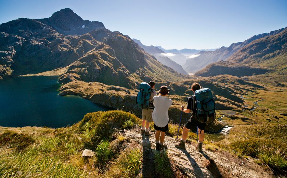The three-hour return hike to Key Summit is a great way to get a taste for the Routeburn Track.
